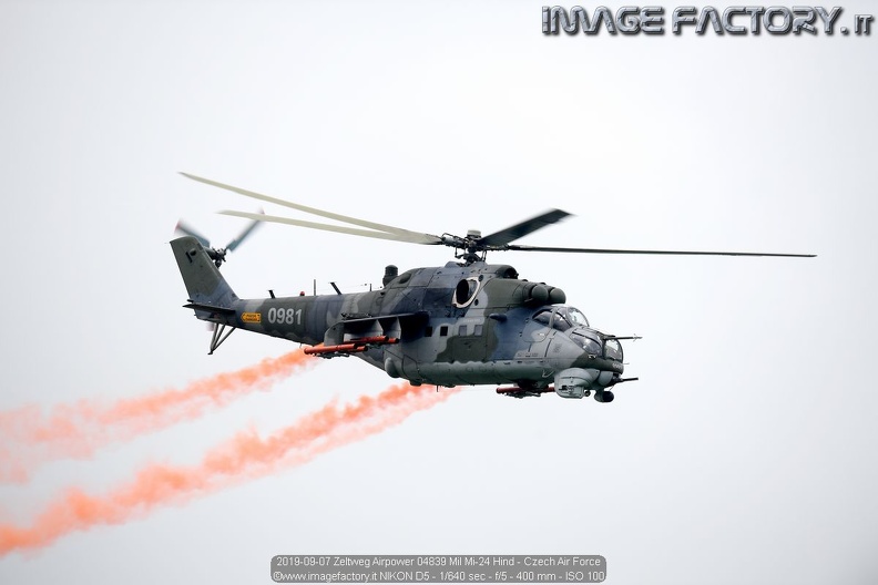 2019-09-07 Zeltweg Airpower 04839 Mil Mi-24 Hind - Czech Air Force.jpg